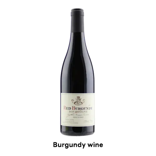 Burgundy ผลิตจากประเทศ ฝรั่งเศส