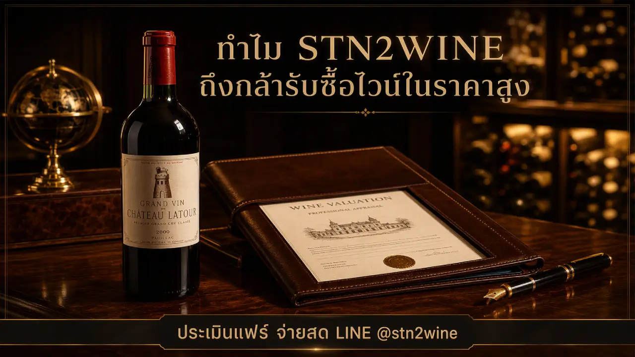 รับซื้อไวน์ราคาสูง รับซื้อไวน์เก่า, ประเมินราคาไวน์