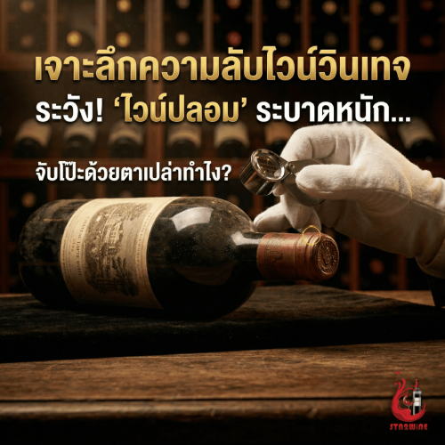 วิธีดู ไวน์แท้ และ ไวน์ ปลอม ปี 2026